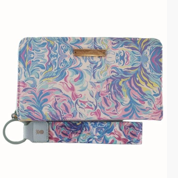 Simply Southern Large Wallet with Wrist Loop in Water Color - Picture 1 of 4